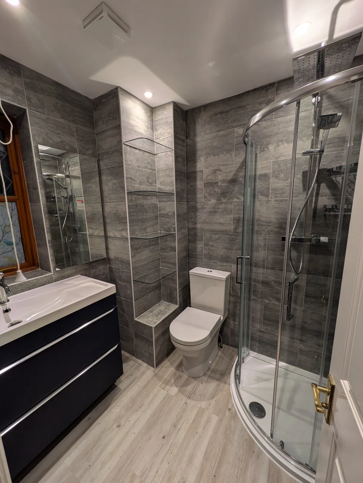 Bathroom fitting and renovation work carried out by Norwich Builders in Norfolk