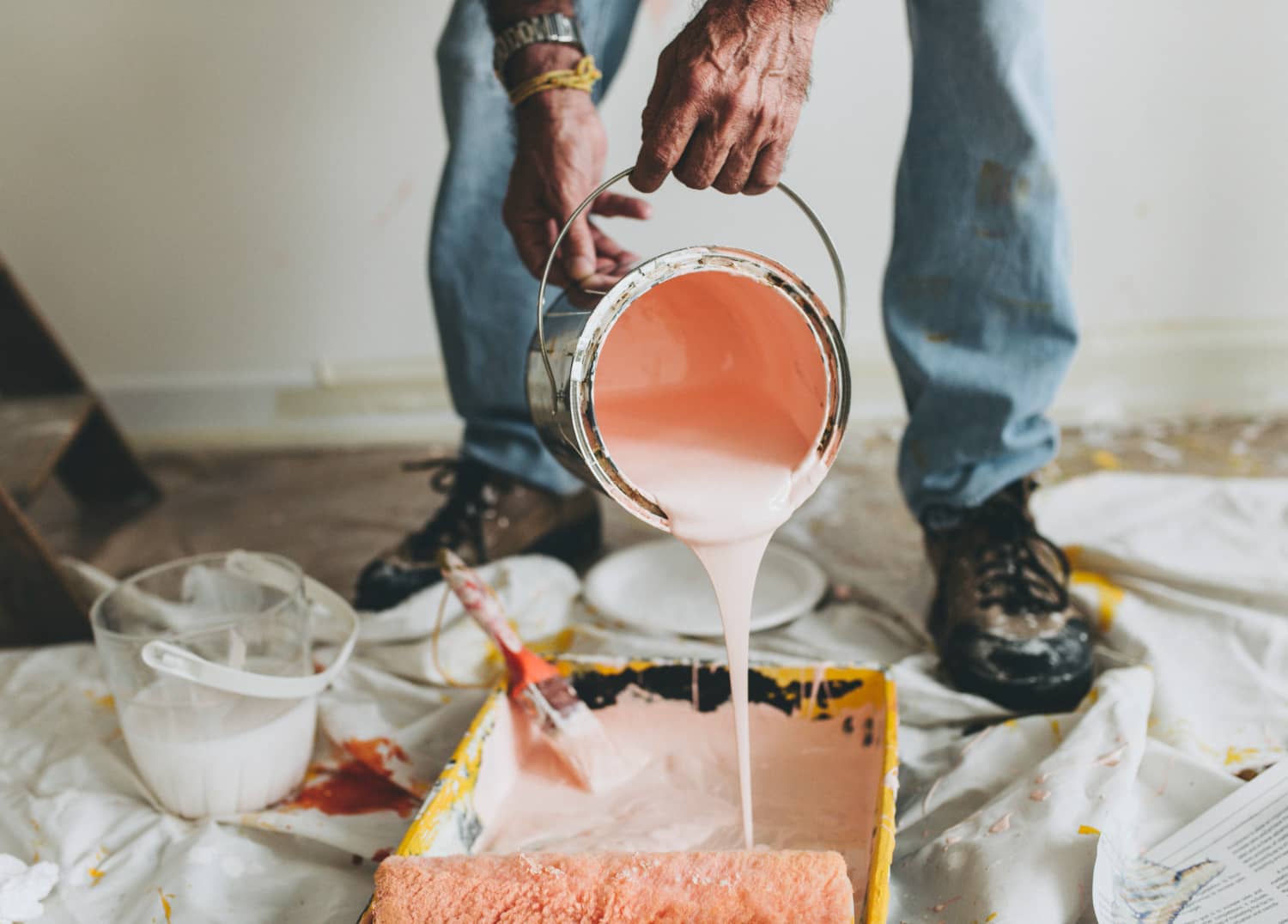 painting-walls-pink